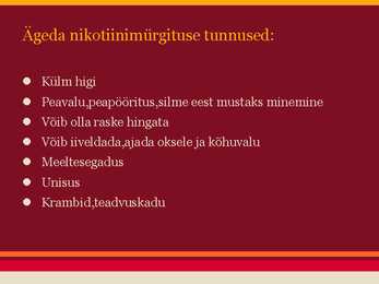 NIKOTIIN #5