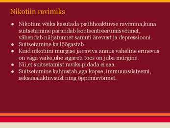 NIKOTIIN #9