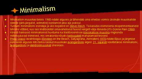 Avangardism-John Cage-Karlheinz Stockhausen-Minimalism-Postmodernism #10