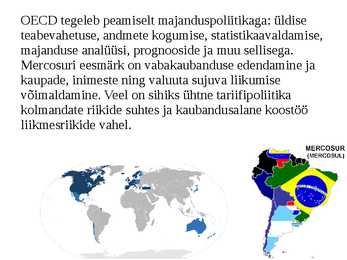 OECD ja Mercosur #4