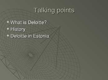 Company presentation-Deloitte #2
