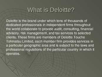 Company presentation-Deloitte #3