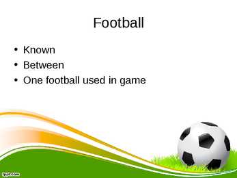 Football-soccer #3