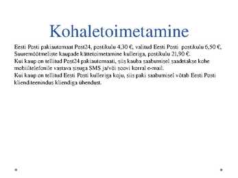 E-kaupluse analüüs #8