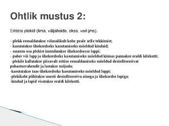 Mustus ja selle liigid #6