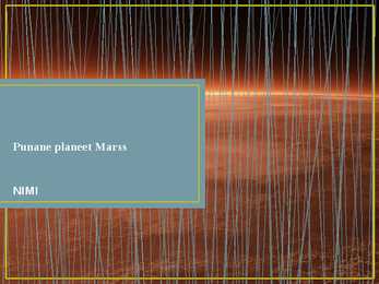 Punane planeet Marss