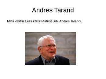 Karismaatilised juhid Eesti juhtimismaastikul #2