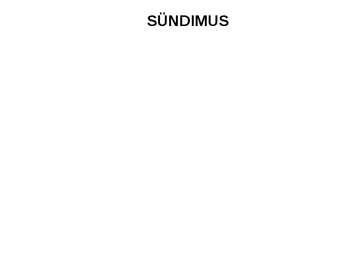 SÜNDIMUST JA SUREMUST MÕJUTAVAD TEGURID #6