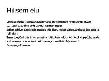 Carl von Linne #9