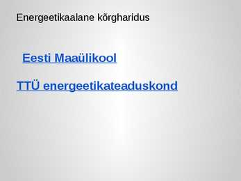 Energeetika #14