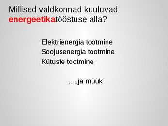 Energeetika #3
