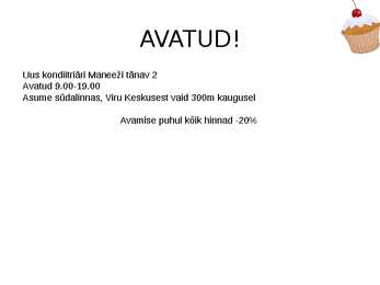 Kohviku reklaam #2