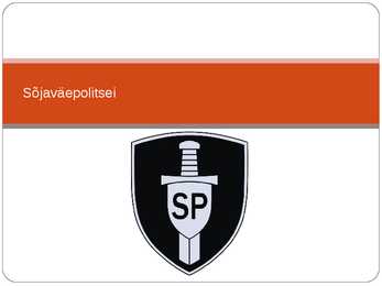 Sõjaväepolitsei