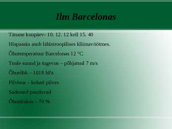 Tänane ilm Eestis-Euroopas ja maailmas #7
