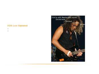 Powerpoint Metallica st #5