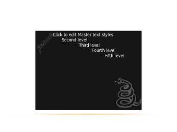 Powerpoint Metallica st #8
