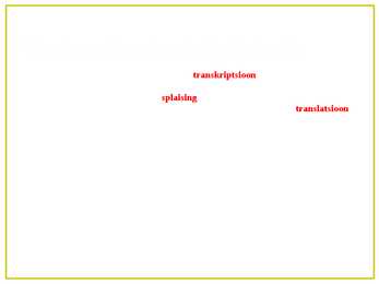 Geenide avaldumine organismides #3