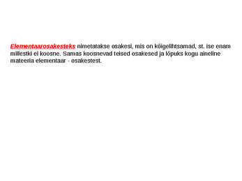 Elementaarosakeste füüsika #2