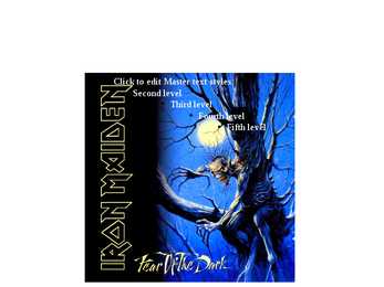 Esitlus Iron Maiden ist #12