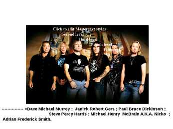 Esitlus Iron Maiden ist #4