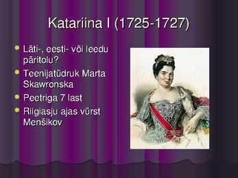Vene valitsejad 1682-1917 #3