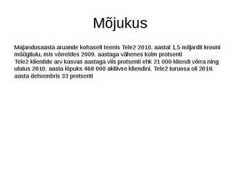 Tarbijakäitumine #16