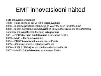 Tarbijakäitumine #3