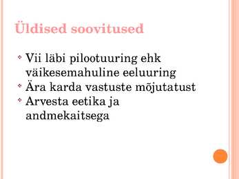 Kvalitatiivne uurimus #6