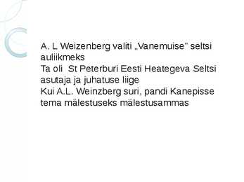 August Weizenberg #3