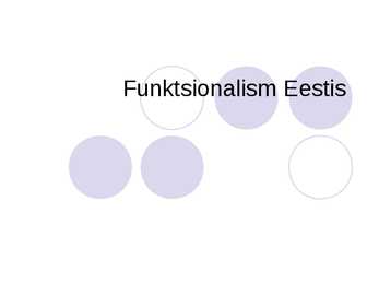 Funktsionalism