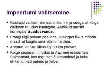 Karl Suure impeerium #14
