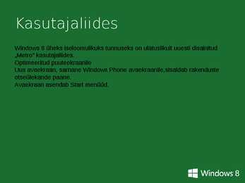 Windows 8 esitlus #3