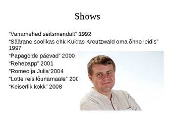 Andrus Kivirähk #8