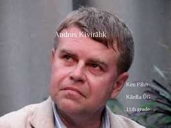 Andrus Kivirähk