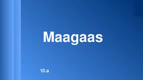 Maagaas
