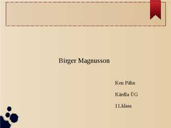 Birger Magnusson