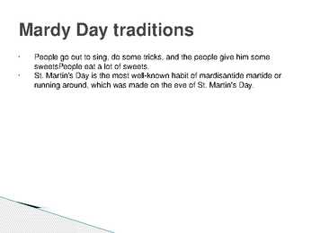 Mardi Day and-St-Catherine s Day #2