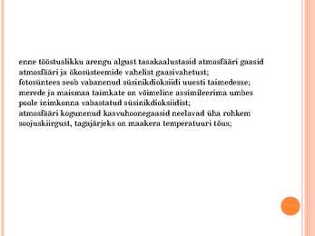Kasvuhooneefekt ja kliimamuutused #6