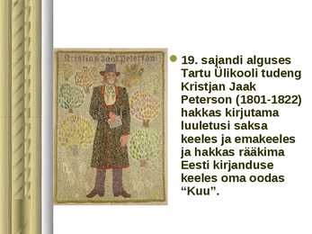 Kirjanduse areng eestis #4