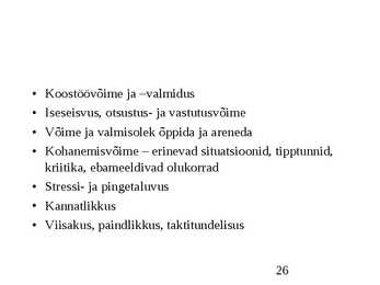 Klienditeenindus ja teeninduskultuur #26