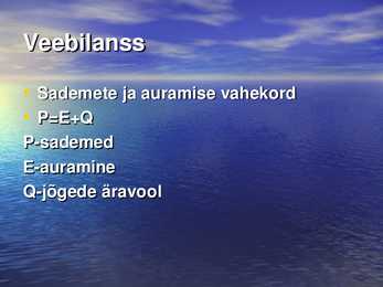 Hüdrosfäär #11