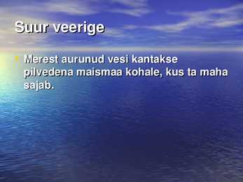 Hüdrosfäär #8