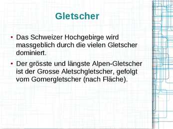 Schweiz #3