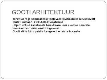GOOTI STIILIS SKULPTUUR JA TARBEKUNST #6