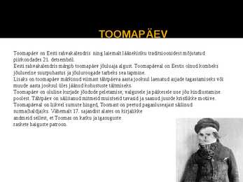 TOOMA- JA MARDIPÄEV #2