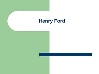 Henry Ford