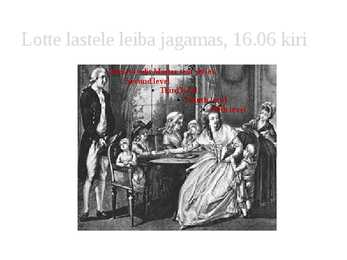 Noore Wertheri kannatused- taustad #15