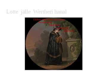Noore Wertheri kannatused- taustad #25