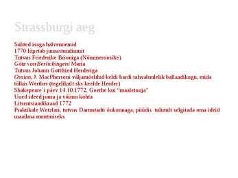 Noore Wertheri kannatused- taustad #8