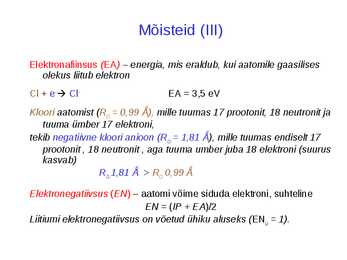 Keemilised elemendid #11